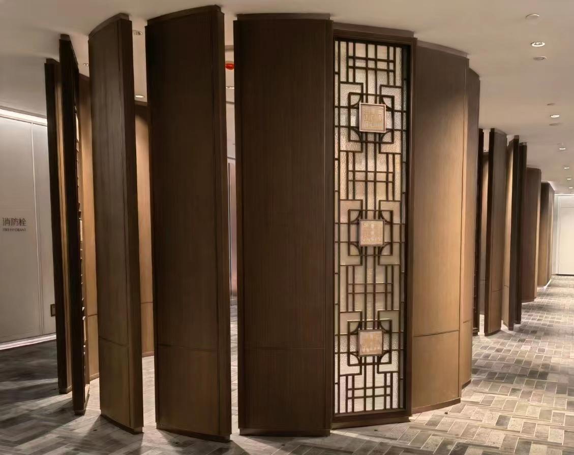 Project real scene display: hotel decoration