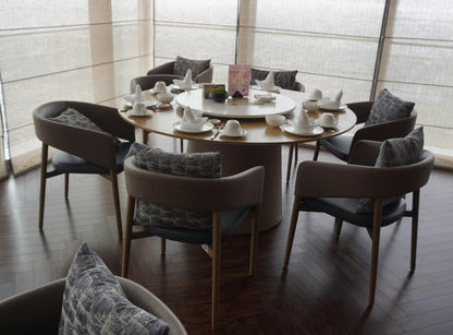 Project real scene display: hotel decoration