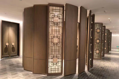 Project real scene display: hotel decoration
