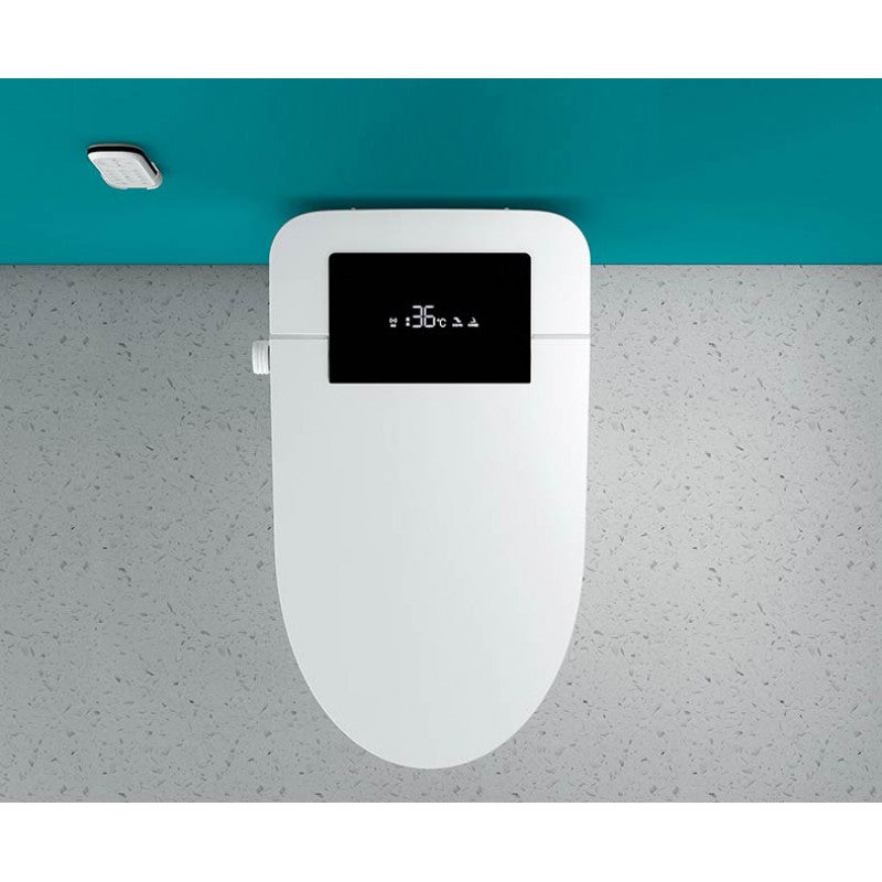 Hotel household intelligent integrated toilet multifunctional electric ceramic automatic flip